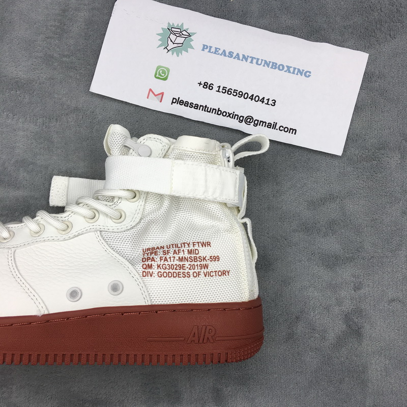 Authentic Nike Special Field Air Force 1 white red